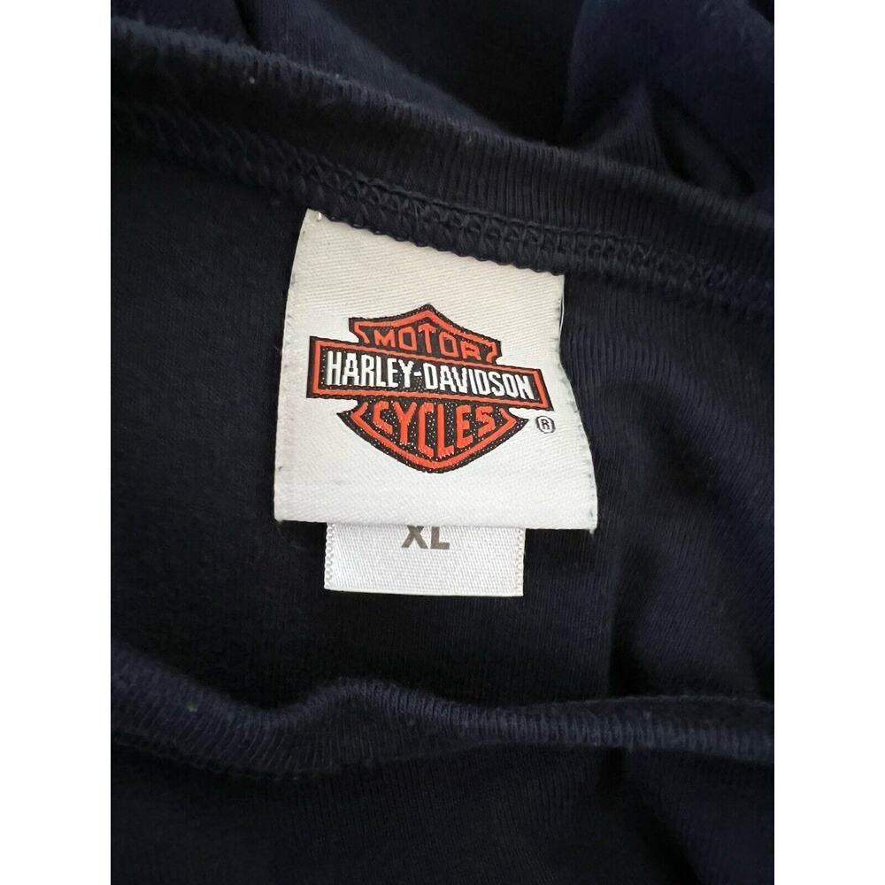 Harley-Davidson Black and Orange Blouse - Picture 6 of 7